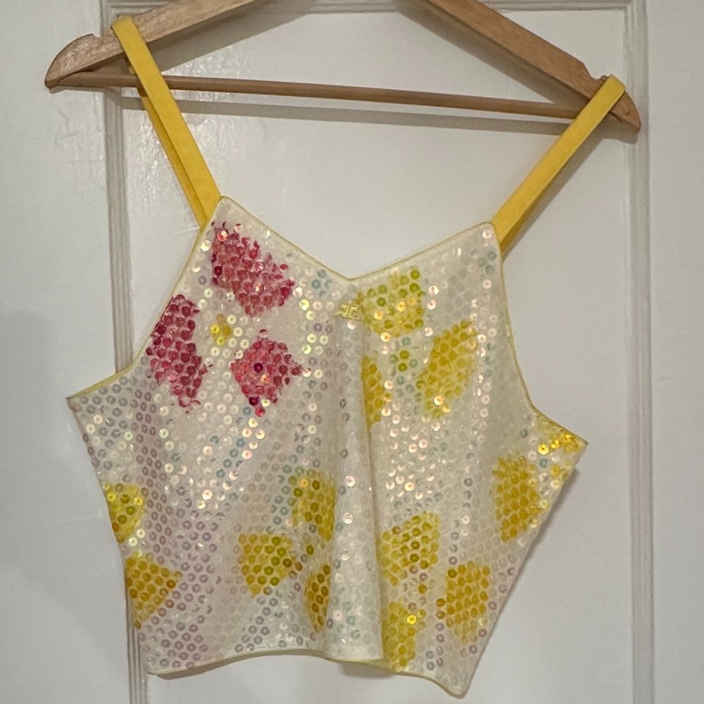 Courrèges Sequin Top